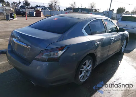 2012 Nissan Maxima 3.5 S из США, поврежденный, VIN 1N4AA5AP4CC816776